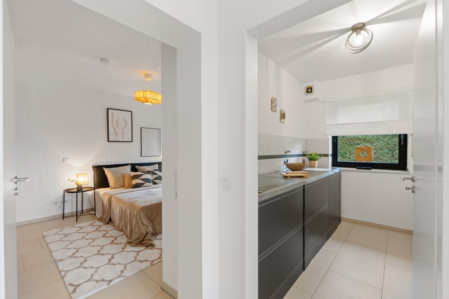 Zugang Küche/Schlafzimmer