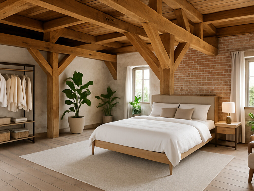Visuelle Veranschaulichung - Speicherhaus Schlafzimmer