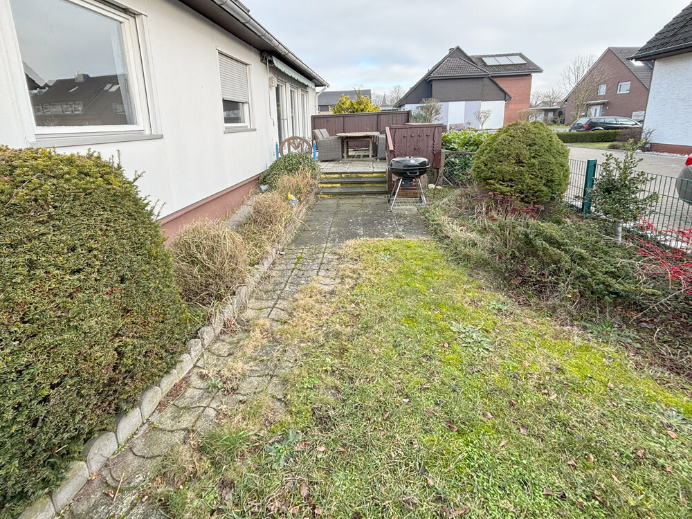 Terrasse vor dem Wohnzimmer