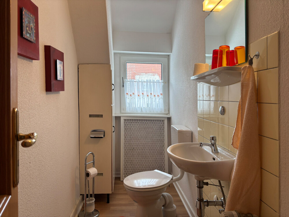 WC Wohnung Dachgeschoss