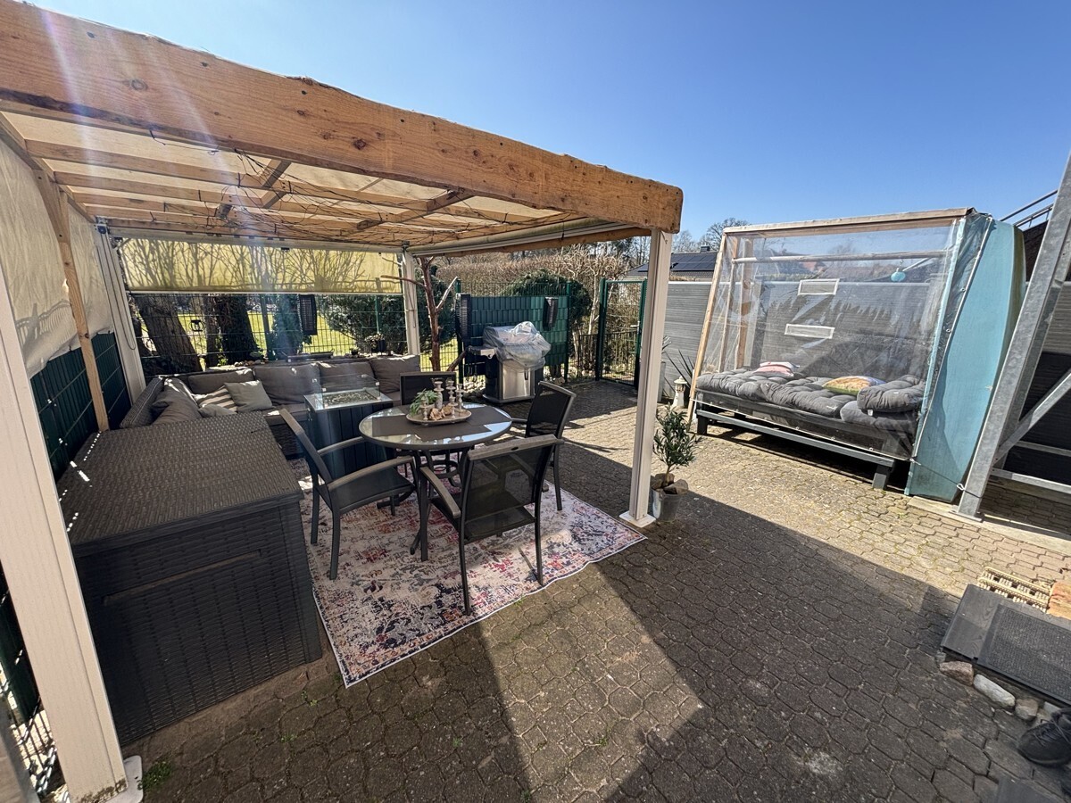 Terrasse Mietwohnung EG