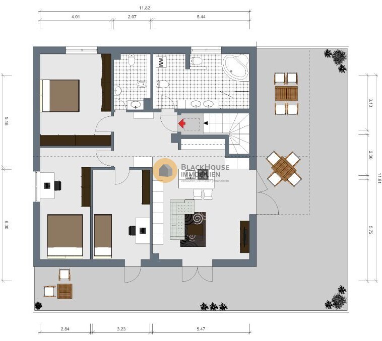 Grundriss 2D