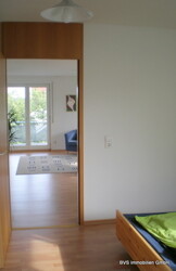 Blick vom Schlafzimmer