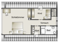 Grundriss Dachgeschoss