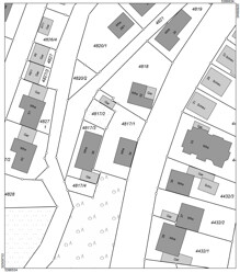 Lageplan Liegenschaftskataster