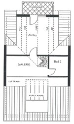 Grundriss 2. Geschoss
