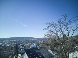  Blick vom Dachgeschoss des Bestandsgebäudes