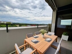 Balkon möbliert