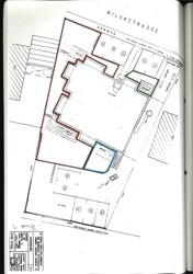 Aufteilungsplan mit tatsächlich zugehörendem GartenanteilGartenfläche