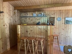 Theke Holzhütte