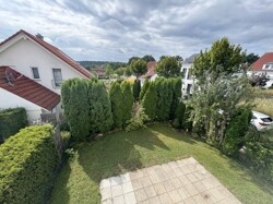 Blick aus dem OG