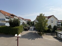Blick vom Balkon
