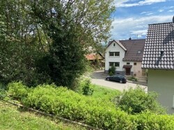 Blick vom Grundstück nach Süden