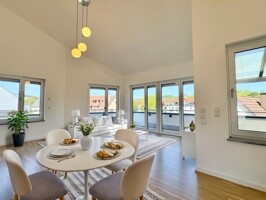 Einrichtungsbeispiel Wohn- und Esszimmer 