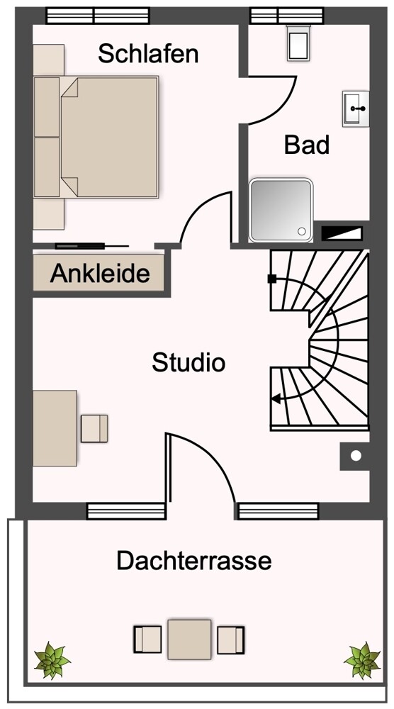 Grundriss Dachgeschoss