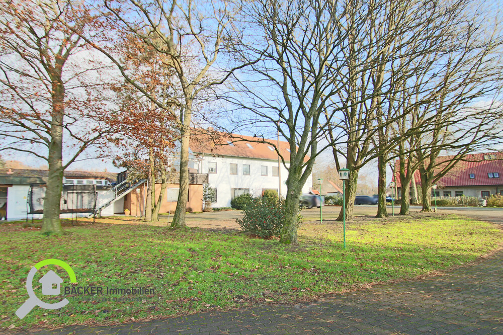 Ansicht vom Parkplatz