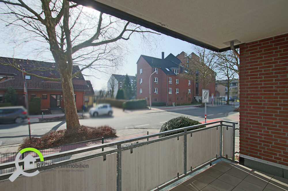 Bilck vom Balkon