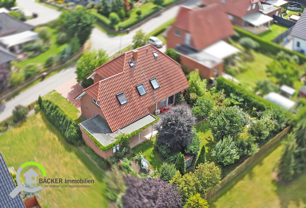 Garten von oben