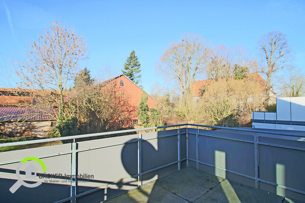 Blick vom OG Balkon