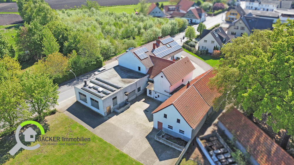 Ansicht hinter Hof