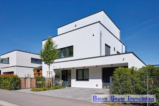 Hausansicht Modell der Bauart