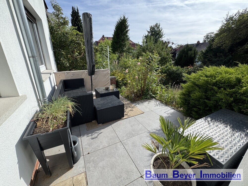 Terrasse im Erdgeschoss