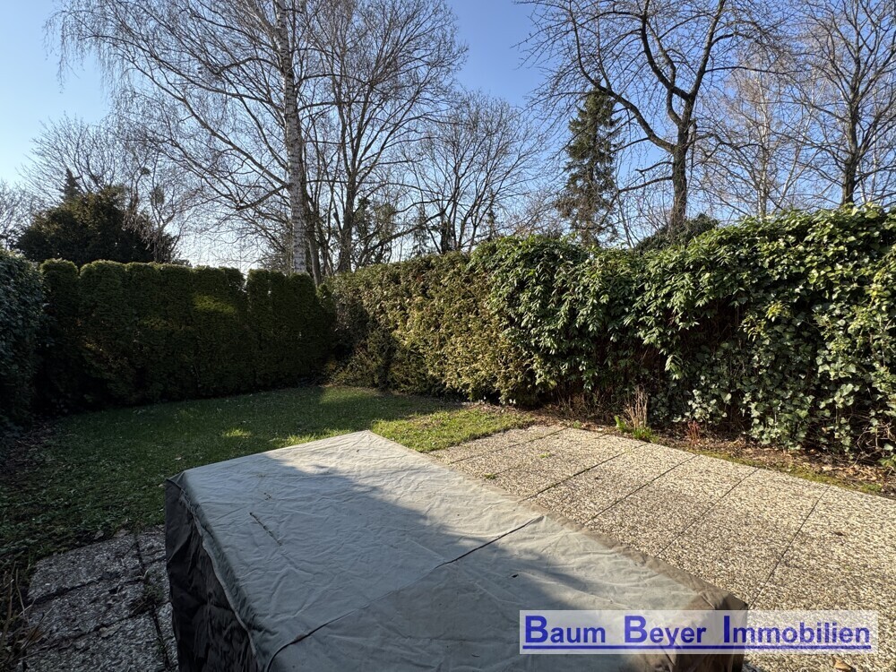 Terrasse mit Garten