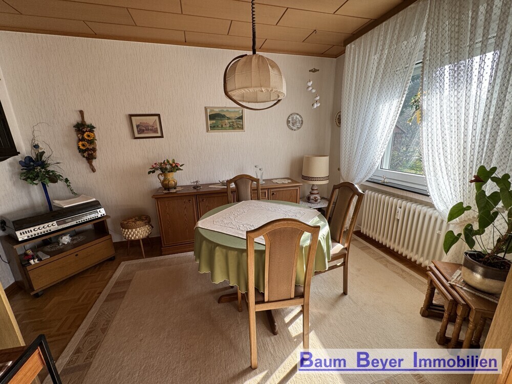 Esszimmer im Obergeschoss
