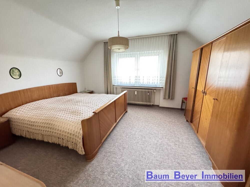 Schlafzimmer im  Dachgeschoss