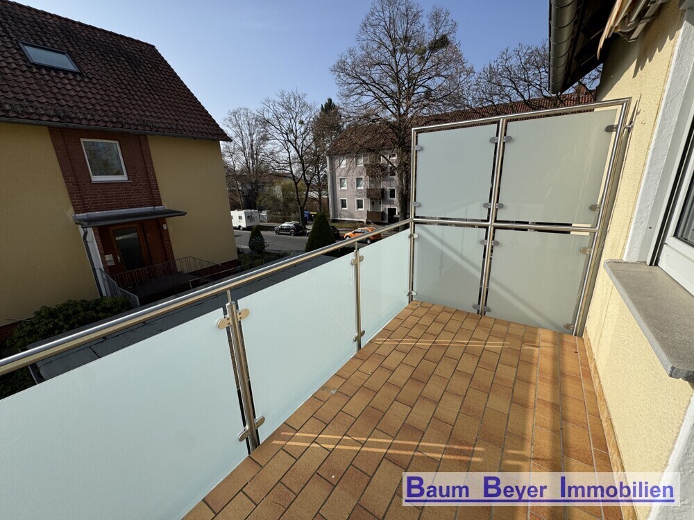 Balkon im Obergeschoss