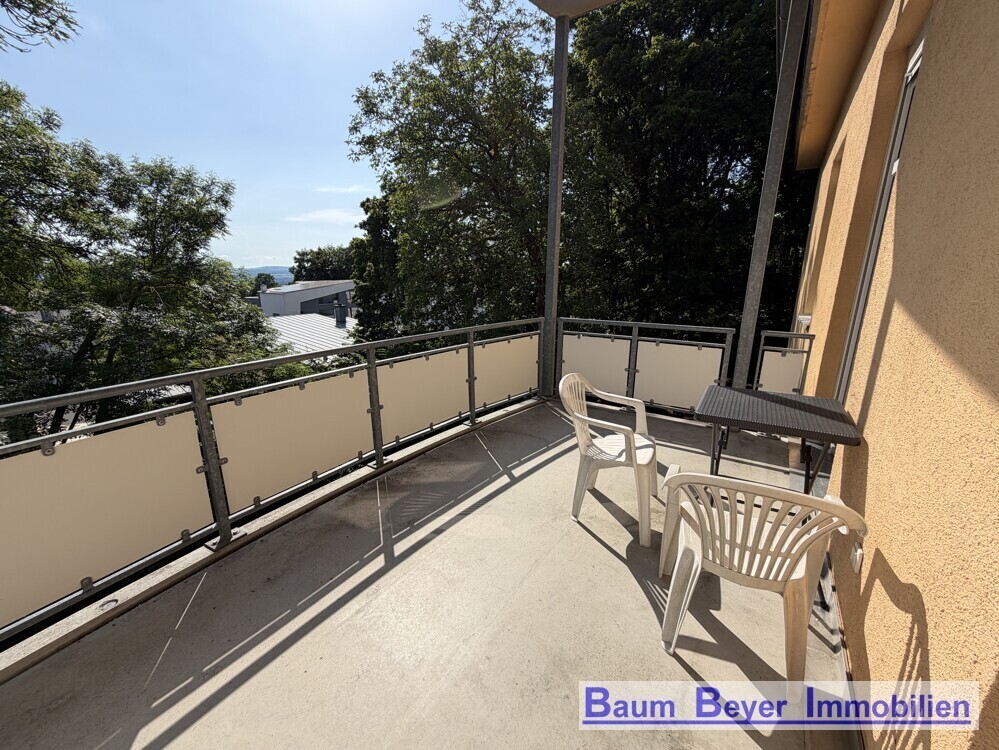 Balkon mit Ausblick