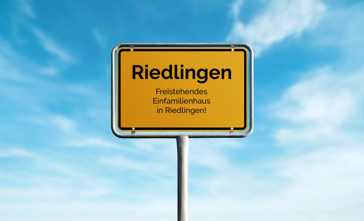 Ortsschild für Referenz