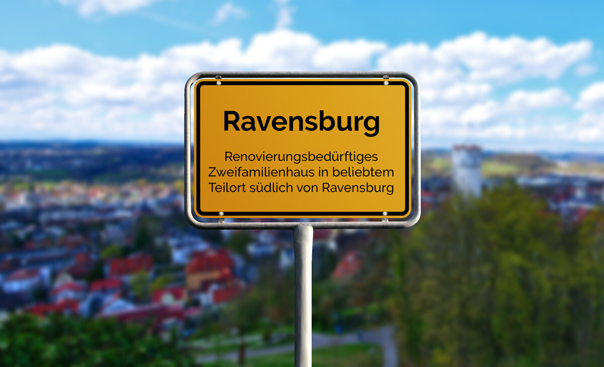 Ortsschild für Referenzseite