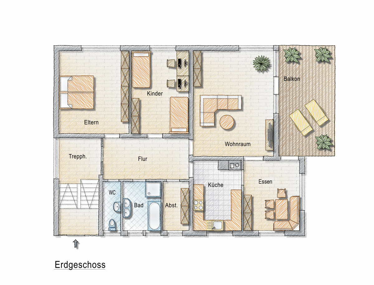 Grundriss EG