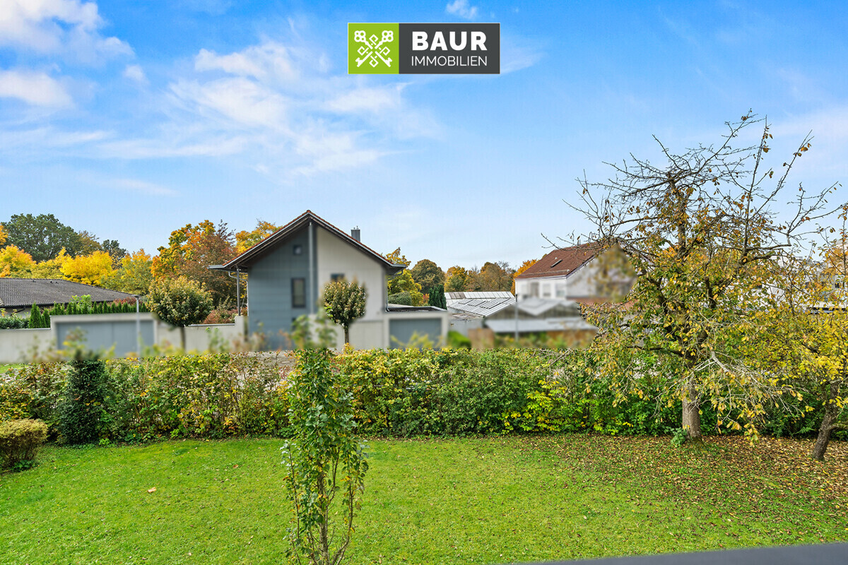 Ausblick Balkon