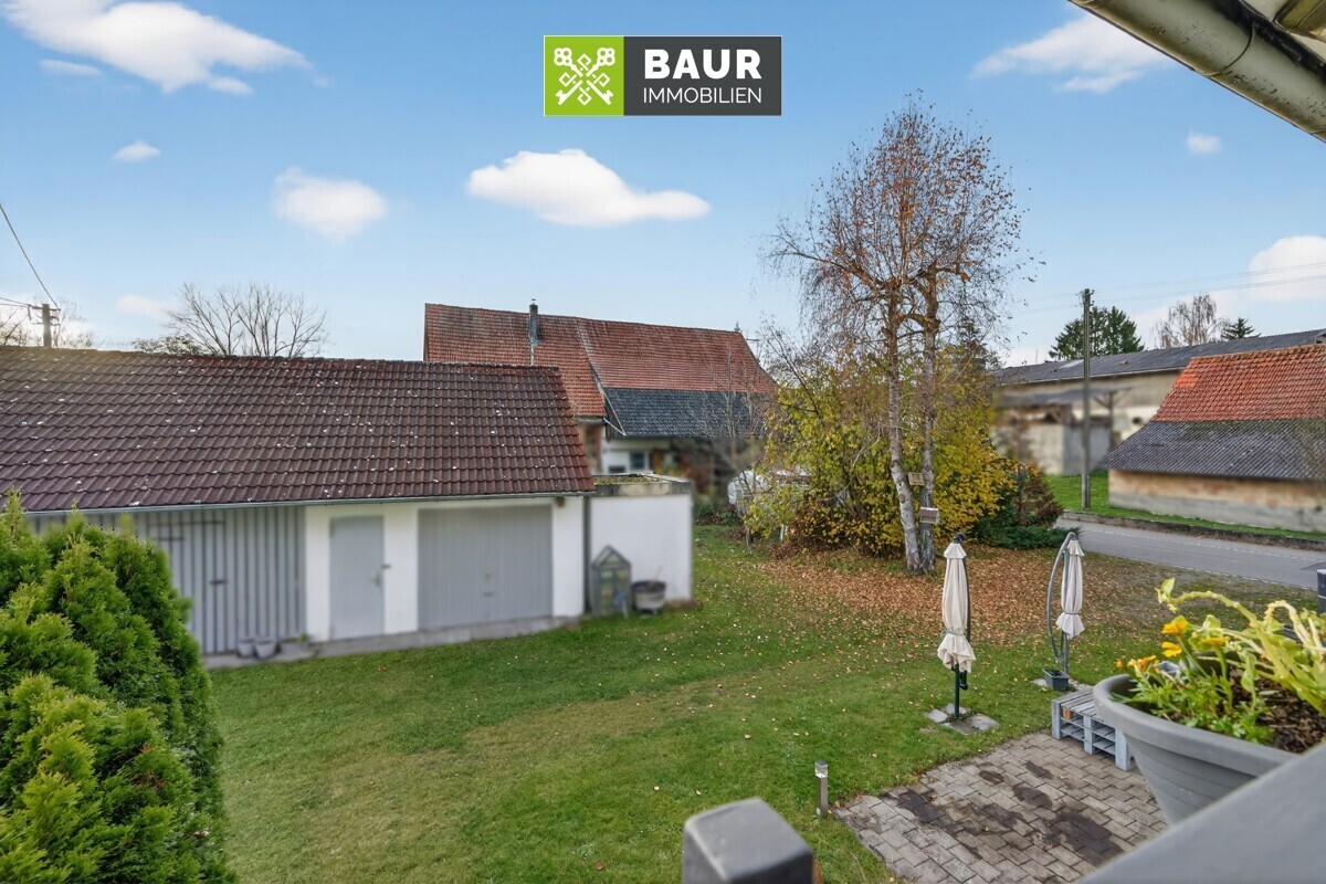 Balkonaussicht Wohnung links