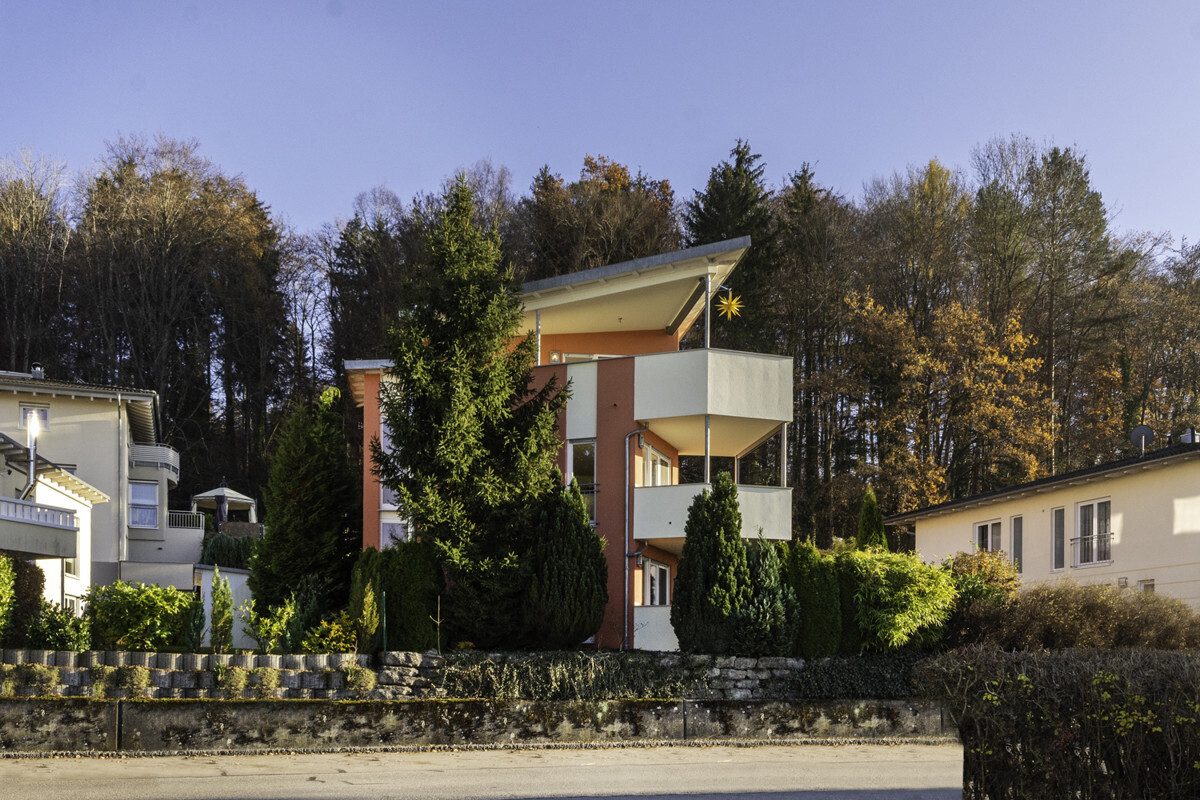 Hausansicht Straße
