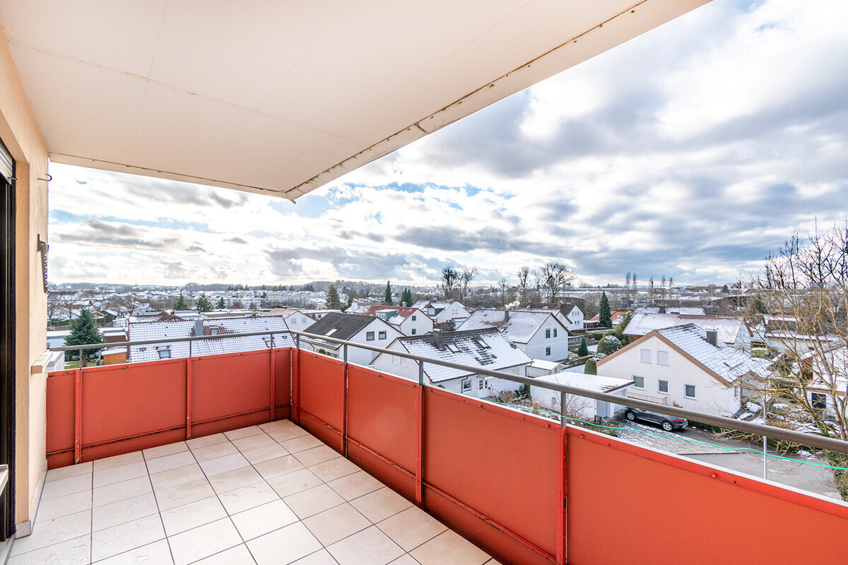 Balkon mit Aussicht