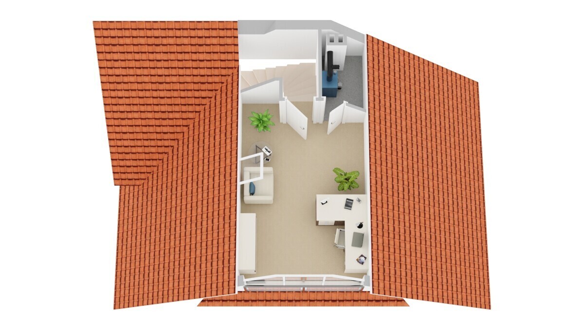 Grundriss Spitzboden