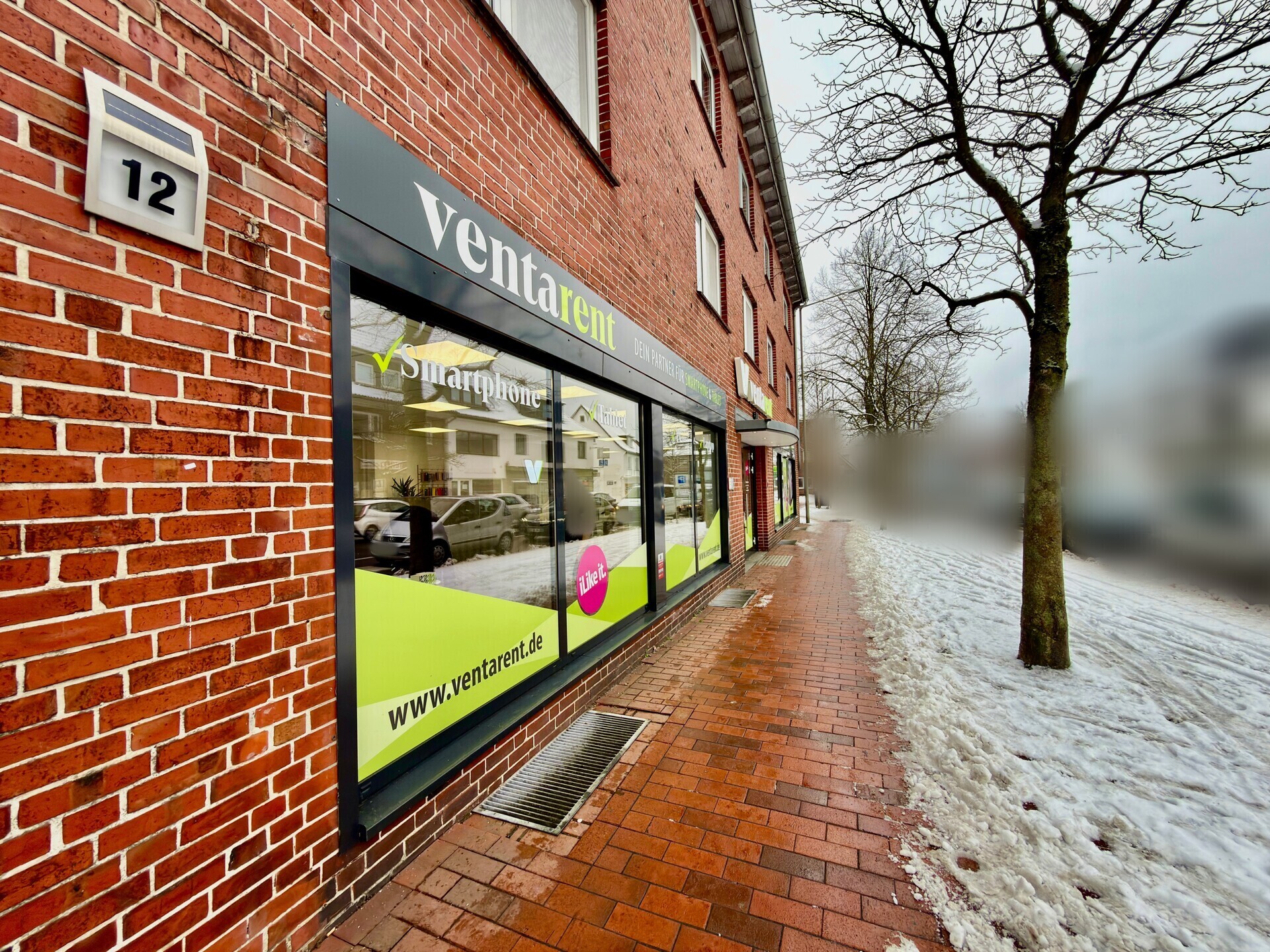 Frontansicht Gewerbe EG