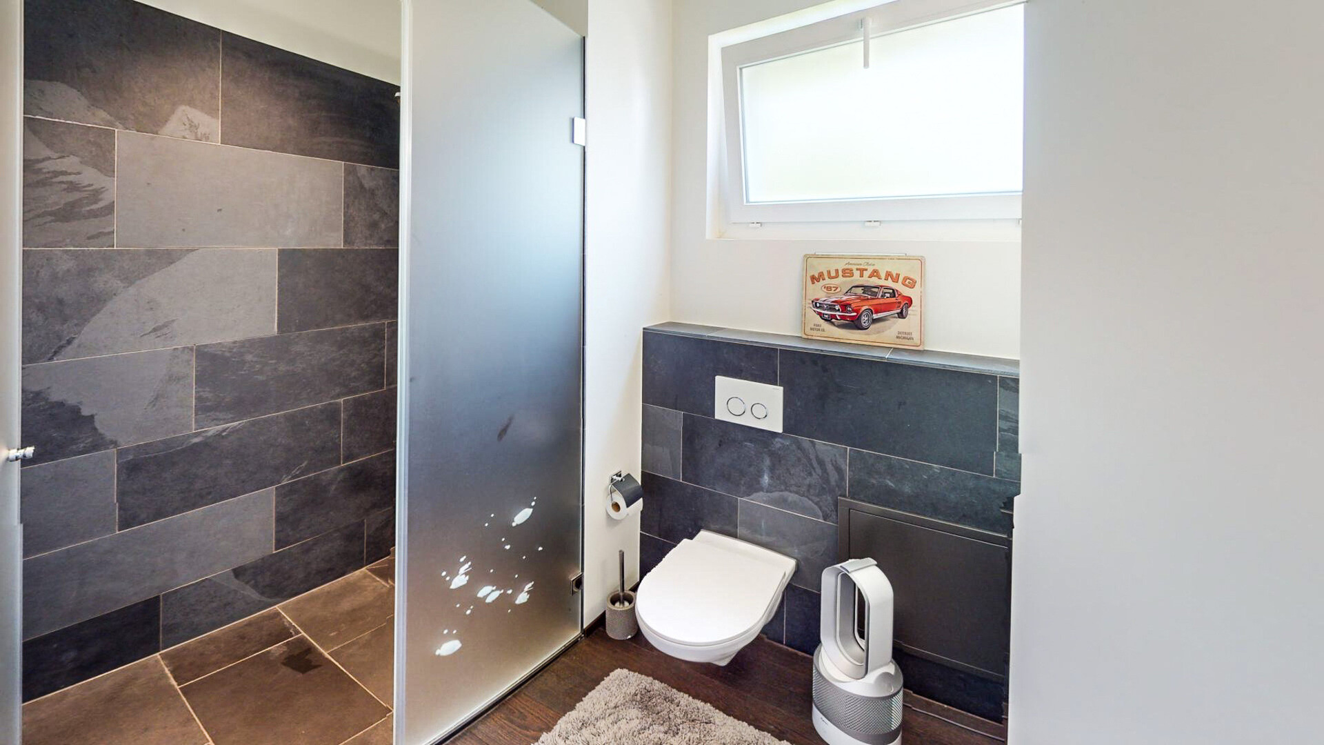 WC und Dusche