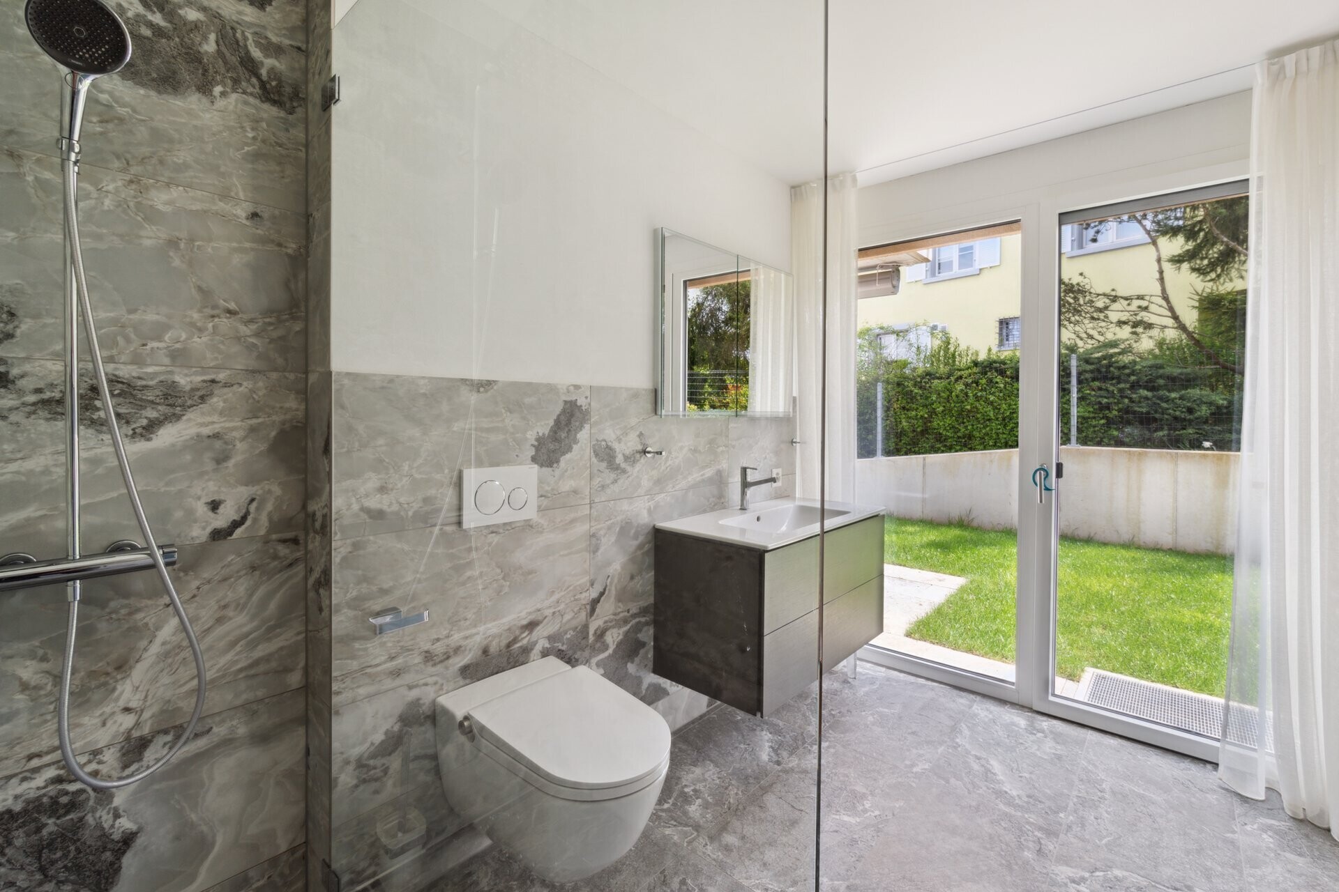 WC und Dusche Ensuite