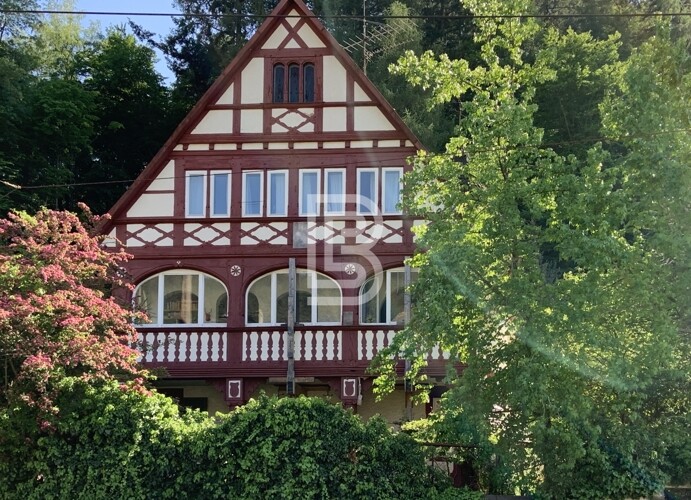 Denkmalgeschützte Villa für Altbauliebhaber