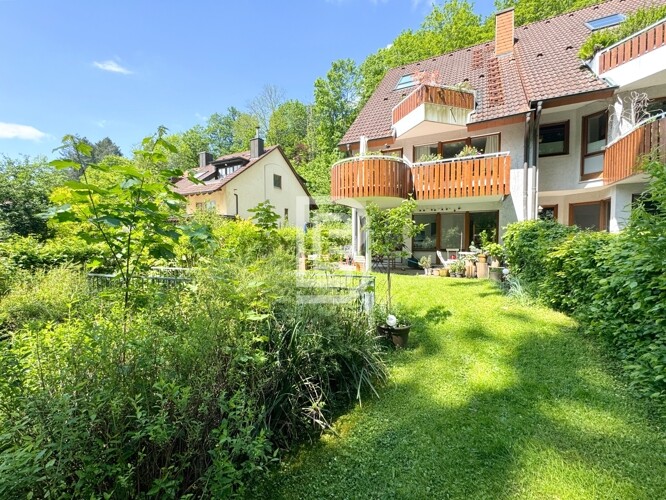 Charmante Maisonette-Wohnung mit Garten