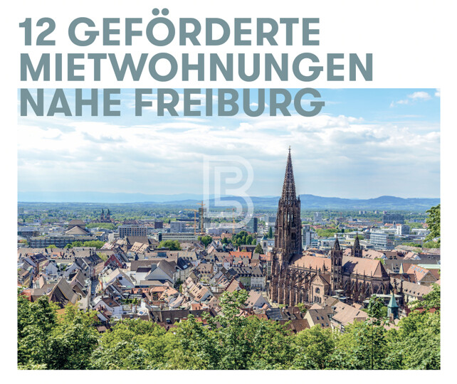 12 geförderte Mietwohnungen nahe Freiburg
