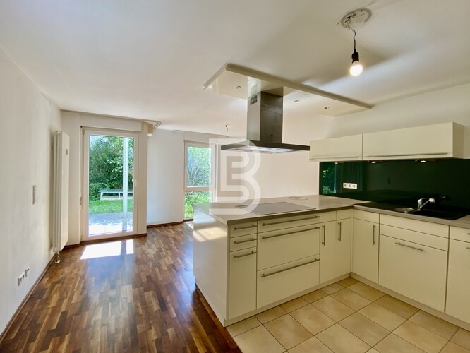 Wohnen mit eigenem Garten in Stadtnähe