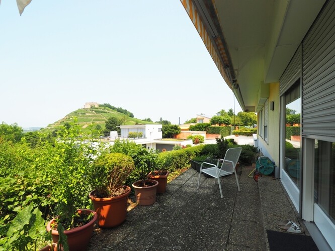 Sonnige Terrassenwohnung mit Weitblick