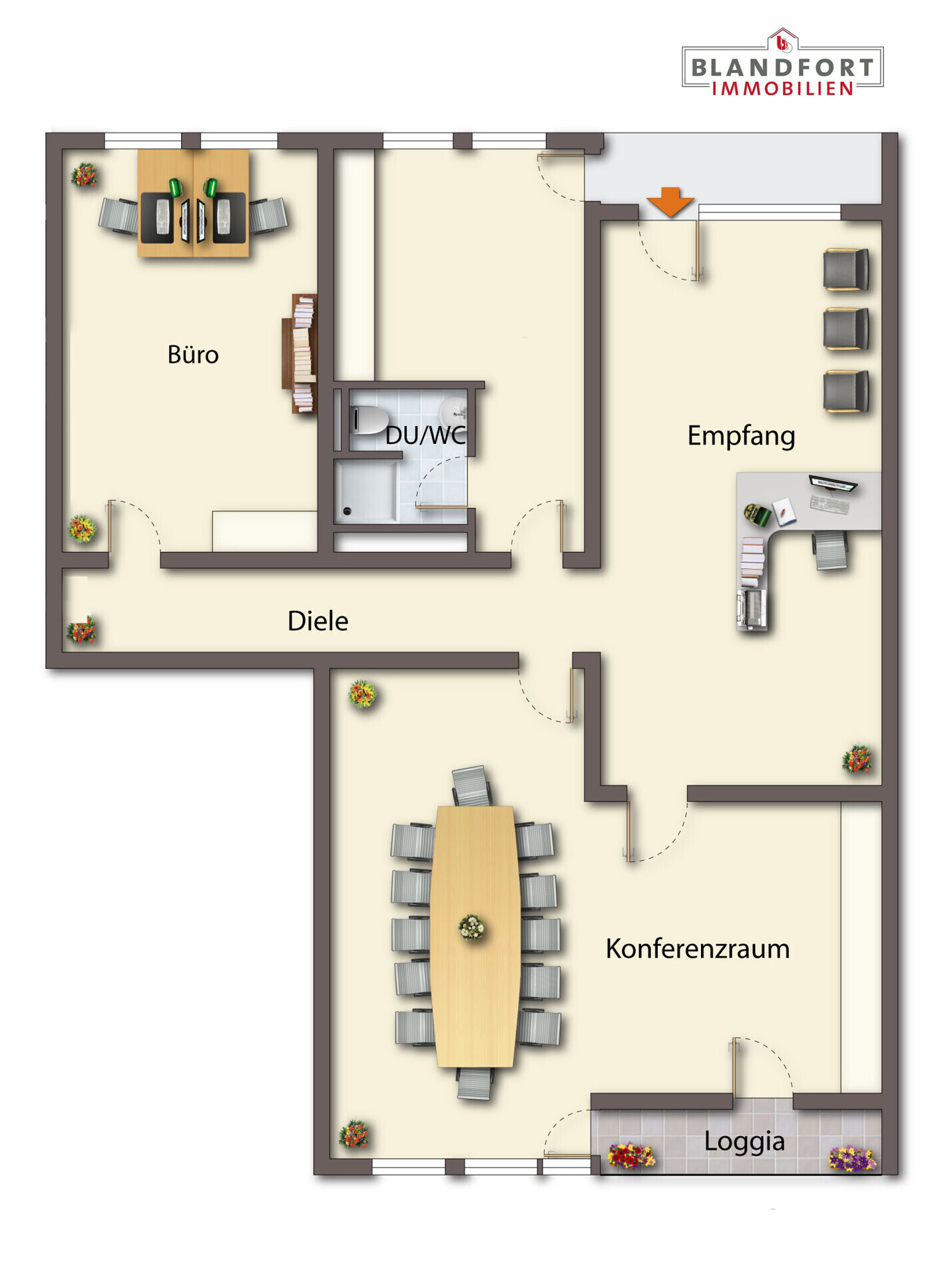 Grundriss Option 2