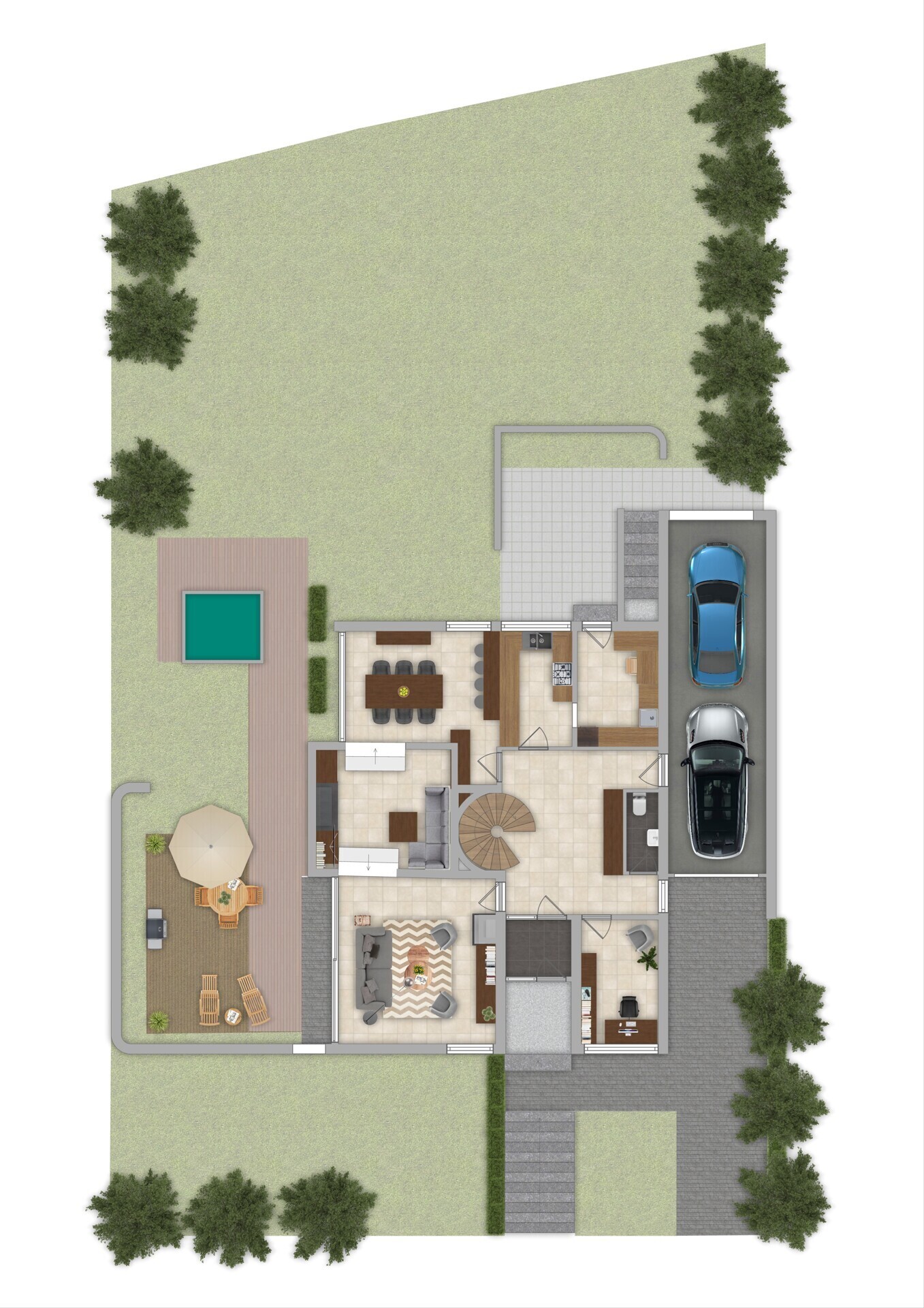 Grundriss EG