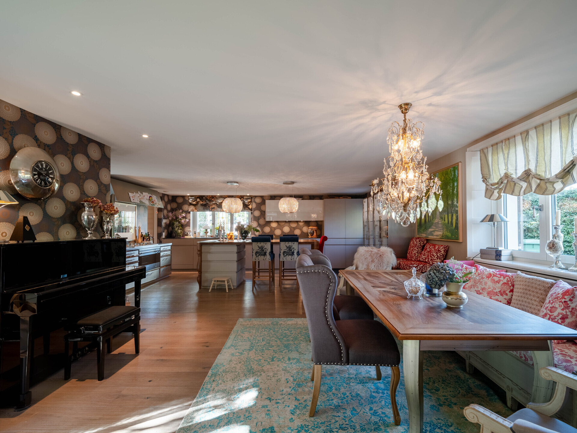 Küchen und Essbereich Haus